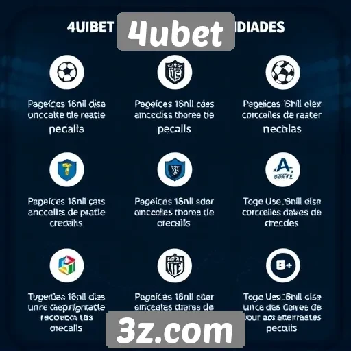 Funcionalidades destacadas do 4ubet para apostadores
